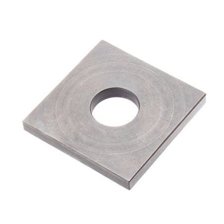 Zoro Select Square Washer, For Screw Size M14 , 18-8 Stainless Steel Plain Finish Z8914SS