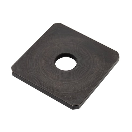 Zoro Select Square Washer, For Screw Size 3/4 in , Steel Black Oxide Finish Z8948H