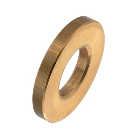 Zoro Select Flat Washer, For Screw Size 7/16" , Brass Plain Finish Z9098BR