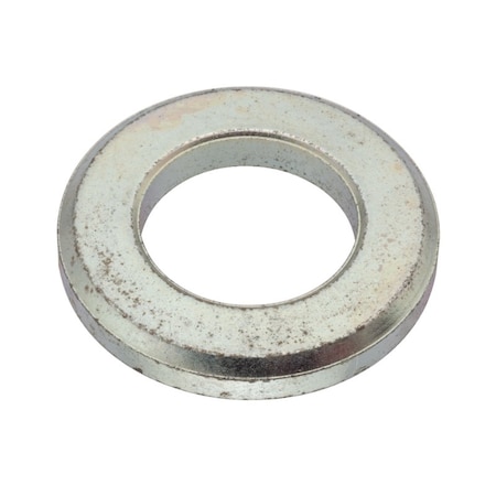 Zoro Select Beveled Washer, For Screw Size 1 1/4 in , Steel Case Hard Zinc Plt Finish Z9191-BEV-HZN