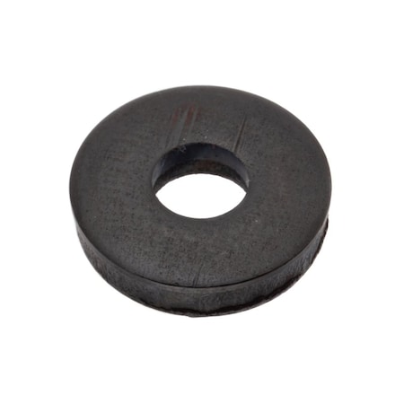 Zoro Select Flat Washer, For Screw Size 1/4" , Case Hardened Steel Black Oxide Finish Z9200U