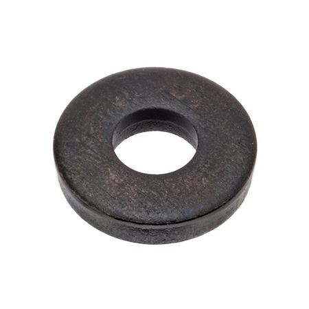 Zoro Select Flat Washer, For Screw Size 5/16" , Case Hardened Steel Black Oxide Finish Z9201U