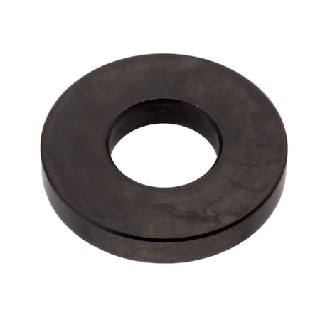 Zoro Select Flat Washer, For Screw Size 1/2" , Case Hardened Steel Black Oxide Finish Z9204U