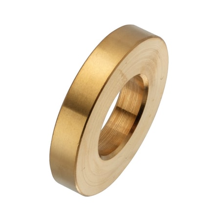 Zoro Select Flat Washer, For Screw Size 1/2" , Brass Plain Finish Z9219BR