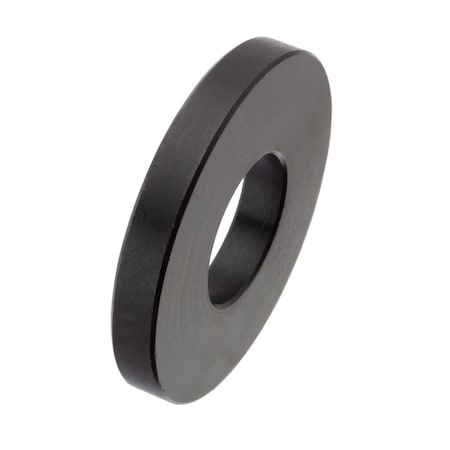 Zoro Select Flat Washer, For Screw Size 7/8" , Case Hardened Steel Black Oxide Finish Z9238