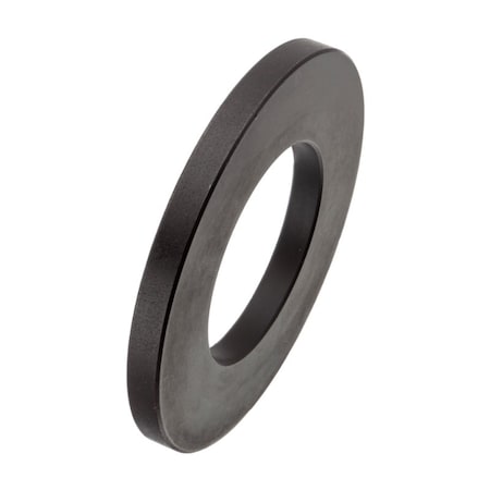 Zoro Select Flat Washer, For Screw Size 1-1/2" , Case Hardened Steel Black Oxide Finish Z9252LC