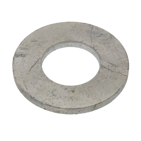 Zoro Select Flat Washer, For Screw Size 1-3/4" , Steel Hot Dipped Galvanized Finish Z9255-HDG