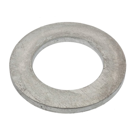 Zoro Select Flat Washer, For Screw Size 2-1/2" , Steel Hot Dipped Galvanized Finish Z9268LCG