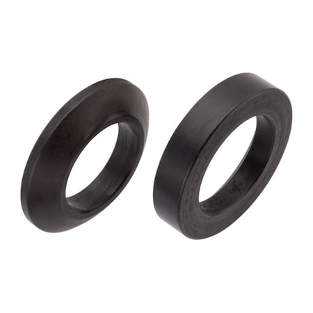 Zoro Select Spherical Washer, Fits Bolt Size M20 Steel, Black Oxide Finish, 1 PR Z9532SET