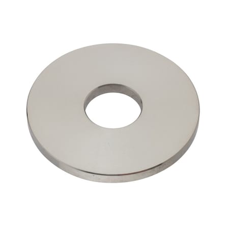 Zoro Select Fender Washer, For Screw Size 1" , 18-8 Stainless Steel Plain Finish Z9674SS