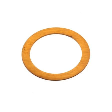 Ampg Shim, Shaft 3/16"x .004", Brass, PK10 Z9764-BR