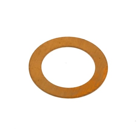 Ampg Shim, Shaft 1/4"x .008", Brass, PK10 Z9788-BR