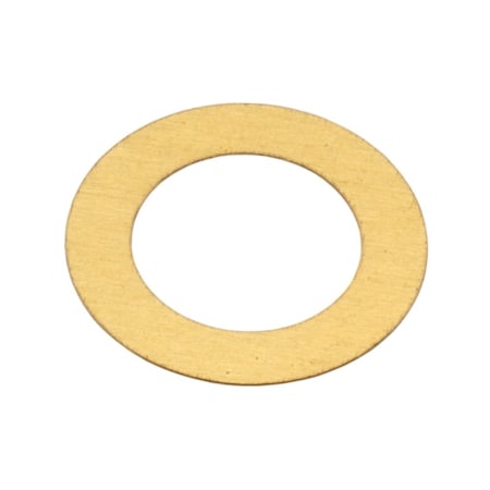 Ampg Shim, Shaft 5/16"x .005", Brass, PK10 Z9805-BR