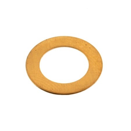 Ampg Shim, Shaft 5/16"x .010", Brass, PK10 Z9810-BR