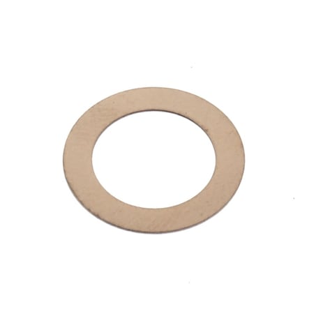 Ampg Shim, Shaft 3/8"x .010", 316 SS, PK10 Z9830-316