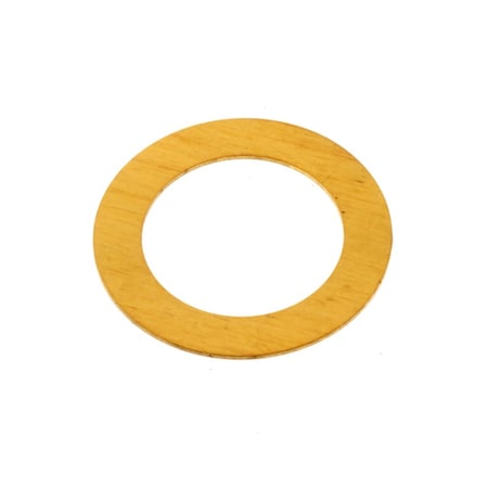 Ampg Shim, Shaft 3/8"x .012", Brass, PK10 Z9832-BR