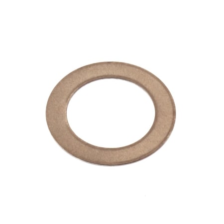 Ampg Shim, Shaft 3/8"x .014", 316 SS, PK10 Z9834-316