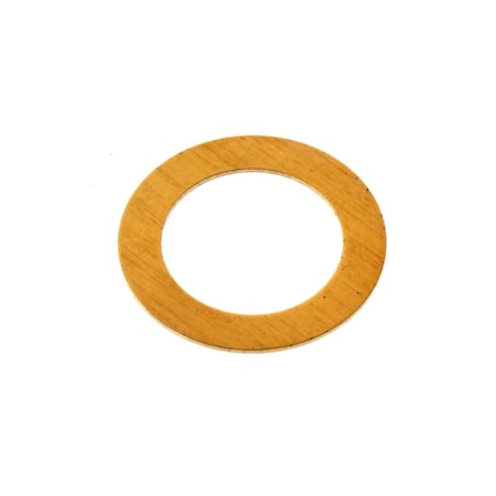 Ampg Shim, Shaft 3/8"x .014", Brass, PK10 Z9834-BR
