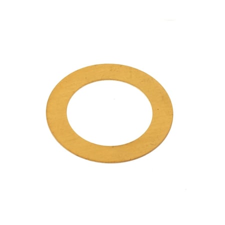 Ampg Shim, Shaft 1/2"x .010", Brass, PK10 Z9850-BR