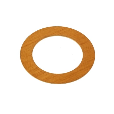 Ampg Shim, Shaft 1/2"x .014", Brass, PK10 Z9854-BR