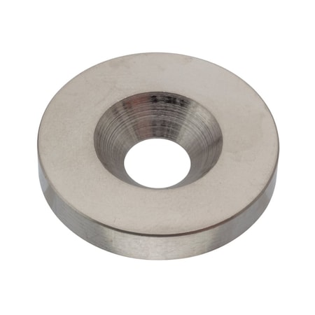Zoro Select Countersunk Washer, For Screw Size 3/8" , 18-8 Stainless Steel Plain Finish Z9974SS