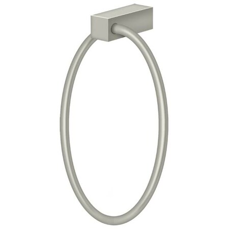 Deltana Towel Ring Za Series Satin Nickel ZA2008-15