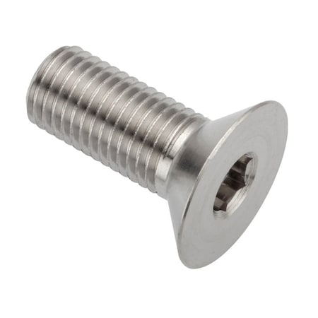 Ampg M11 Socket Head Cap Screw, Flat, Plain Stainless Steel, 20 mm Length ZF601M11X20