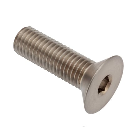 Ampg M6.3 Socket Head Cap Screw, Flat, Plain Stainless Steel, 30 mm Length ZF601M6.3X30