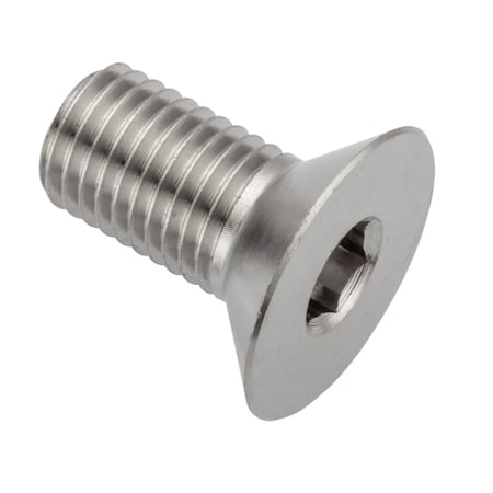 Ampg M7-1.00 Socket Head Cap Screw, Flat, Plain Stainless Steel, 16 mm Length ZF601M7X16
