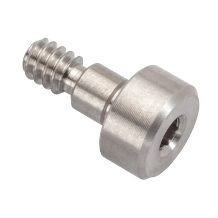 Ampg Shoulder Screw, 2A Thr Sz, 5/32 Thr Lg, 1/8 in Shoulder Lg, 316 Stainless Steel ZR1000-316H
