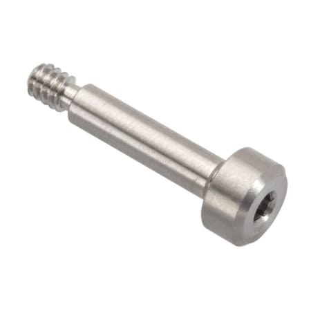Ampg Shoulder Screw, 2A Thr Sz, 5/32 Thr Lg, 1/2 in Shoulder Lg, 18-8 Stainless Steel ZR1024-303H