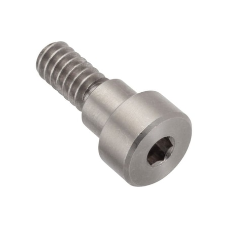 Ampg Shoulder Screw, 2A Thr Sz, 3/8 Thr Lg, 3/16 in Shoulder Lg, 18-8 Stainless Steel ZR1304-303H