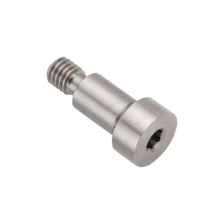 Ampg Shoulder Screw, 2A Thr Sz, 1/4 in Thr Lg, 1/2 in Shoulder Lg, 316 Stainless Steel ZR1370-316H