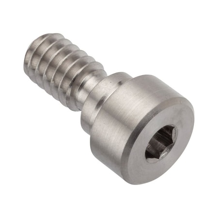 Ampg Shoulder Screw, 2A Thr Sz, 7/16 Thr Lg, 1/8 in Shoulder Lg, 316 Stainless Steel ZR1398-316H