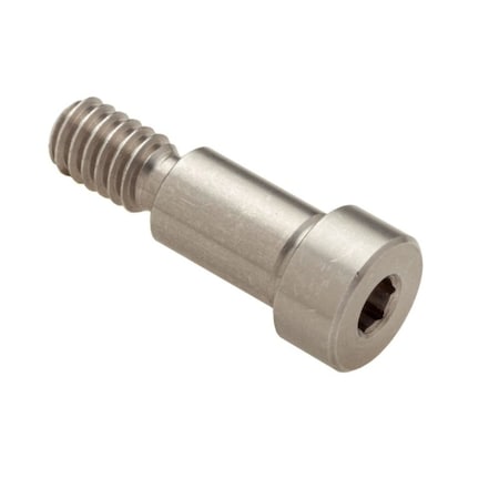 Ampg Shoulder Screw, 2A Thr Sz, 7/16 Thr Lg, 1/2 in Shoulder Lg, 18-8 Stainless Steel ZR1412-303H