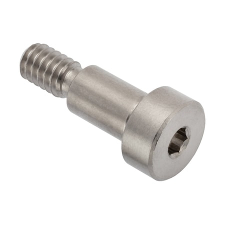 Ampg Military Shoulder Screws, 2A Thr Sz, 7/16 Thr Lg, 1/2 in Shoulder Lg, 18-8 Stainless Steel ZR1412-MILH