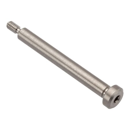 Ampg Shoulder Screw, 6g Thr Sz, 4mm Thr Lg, 25 mm Shoulder Lg, 18-8 Stainless Steel ZR1695-303H