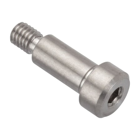 Ampg Shoulder Screw, 6g Thr Sz, 4mm Thr Lg, 8 mm Shoulder Lg, 18-8 Stainless Steel ZR1712-303H
