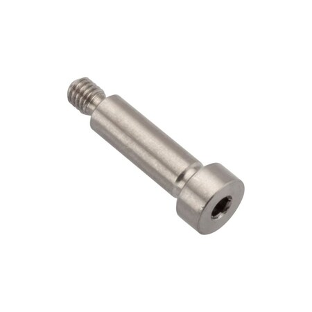 Ampg Shoulder Screw, 6g Thr Sz, 4mm Thr Lg, 12 mm Shoulder Lg, 18-8 Stainless Steel ZR1718-303H
