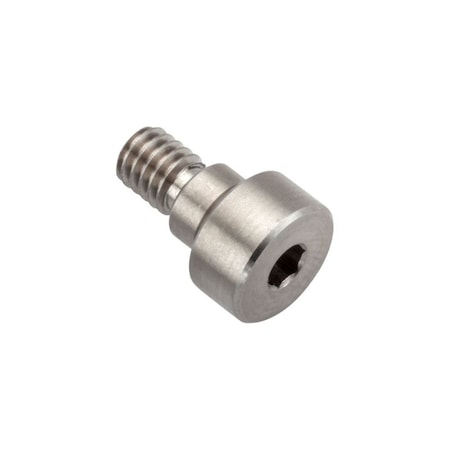 Ampg Shoulder Screw, 6g Thr Sz, 5mm Thr Lg, 3 mm Shoulder Lg, 18-8 Stainless Steel ZR1749-303H