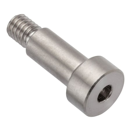 Ampg Shoulder Screw, 6g Thr Sz, 5mm Thr Lg, 10 mm Shoulder Lg, 18-8 Stainless Steel ZR1766-303H