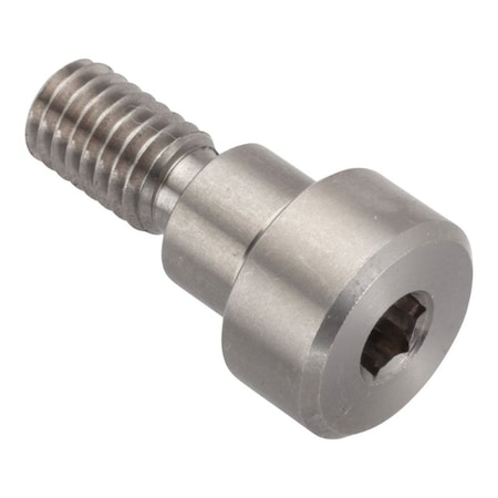 Ampg Shoulder Screw, 6g Thr Sz, 11mm Thr Lg, 6 mm Shoulder Lg, 18-8 Stainless Steel ZR1900-303H