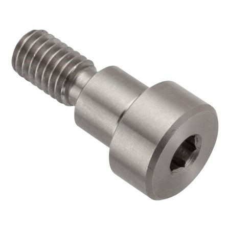 Ampg Shoulder Screw, 6g Thr Sz, 11mm Thr Lg, 7 mm Shoulder Lg, 18-8 Stainless Steel ZR1903-303H