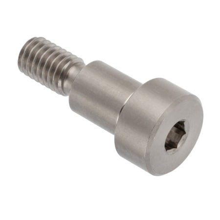 Ampg Shoulder Screw, M6 x 1 Thr Sz, 11mm Thr Lg, 10 mm Shoulder Lg, 316 Stainless Steel ZR1908-316H