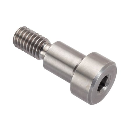 Ampg Shoulder Screw, 6g Thr Sz, 11mm Thr Lg, 10 mm Shoulder Lg, Stainless Steel ZR1908-416H