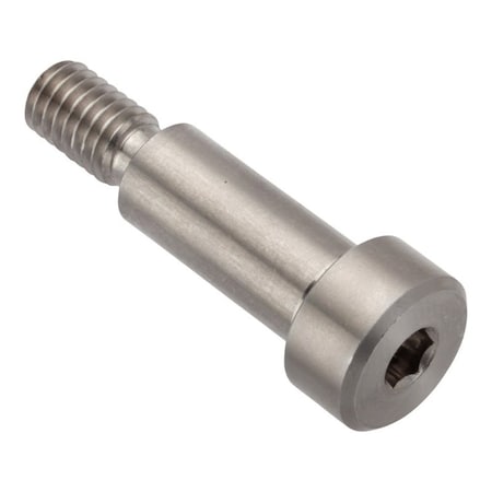 Ampg Shoulder Screw, 6g Thr Sz, 11mm Thr Lg, 18 mm Shoulder Lg, 18-8 Stainless Steel ZR1918-303H