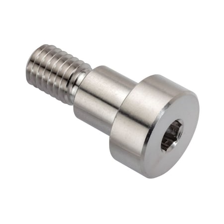 Shoulder Screw, M8 x 1.25 Thr Sz, 12mm Thr Lg, 10 mm Shoulder Lg, 316 Stainless Steel