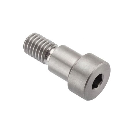 Ampg Shoulder Screw, 6g Thr Sz, 12mm Thr Lg, 10 mm Shoulder Lg, Stainless Steel ZR1970-416H