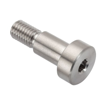 Ampg Shoulder Screw, 6g Thr Sz, 16mm Thr Lg, 18 mm Shoulder Lg, 18-8 Stainless Steel ZR1986-303H