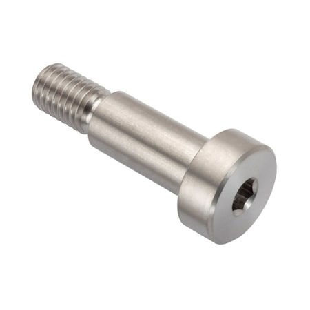 Ampg Shoulder Screw, 6g Thr Sz, 16mm Thr Lg, 30 mm Shoulder Lg, 18-8 Stainless Steel ZR1993-303H
